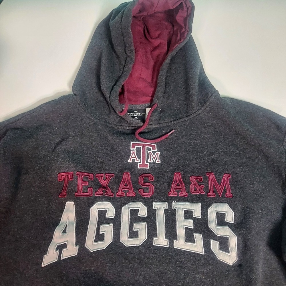 Colosseum Texas A&M Aggies Hoodie Sweatshirt Adult MEN'S XL Sports Outdoors